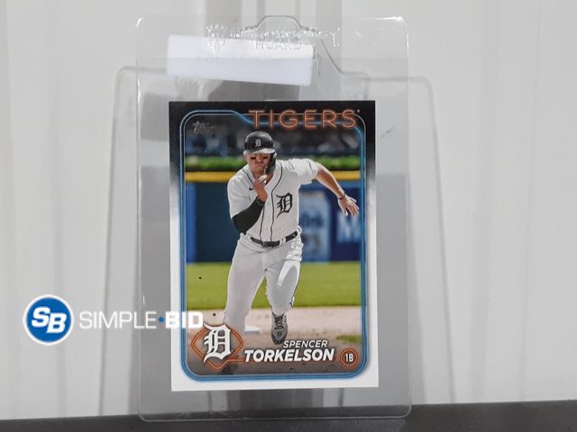 Lot 58-29541 - Detroit Tigers Spencer Torkelson Card - Topps 2024