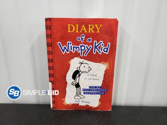 Lot 58-41163 - Diary of a WIMPY KID - paperback book - in good condition