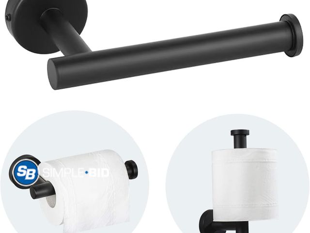 Lot 58-83211 - New Toilet Paper Holder - SUS 304 Stainless Steel Toilet Paper Holder Wall Mount, Toilet Paper Roll ...
