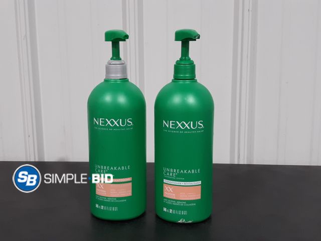 Lot 58-28097 - NEXXUS unbreakable Care -- SHAMPOO - Conditioner -- 1/2 full each