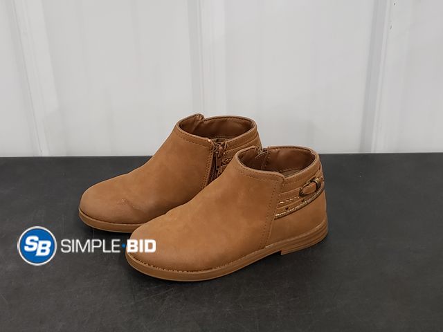 Lot 58-41238 - Toddler GIRLS mini boots - SIZE 13/1 - light use - super cute!