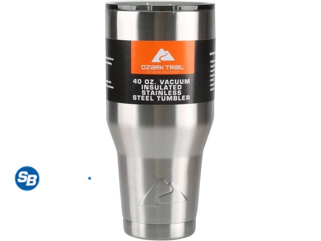 Lot 58-52388 - New Ozark Trail 40 oz Vacuum Insulated Stainless Steel Tumbler
