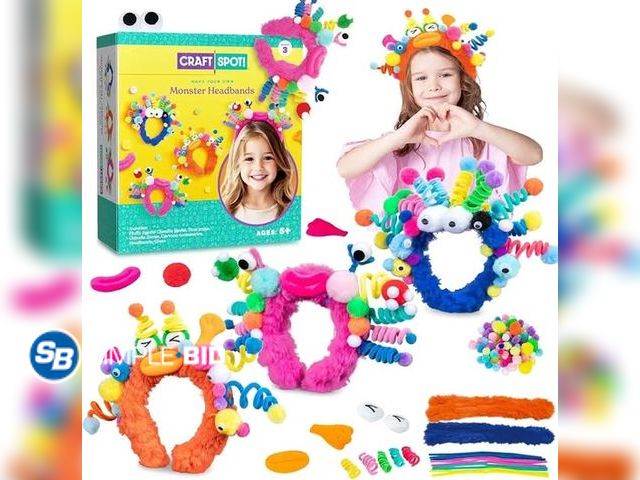 Lot 58-21804 - Craft Spot! Make your Own Monster Headbands - unopened