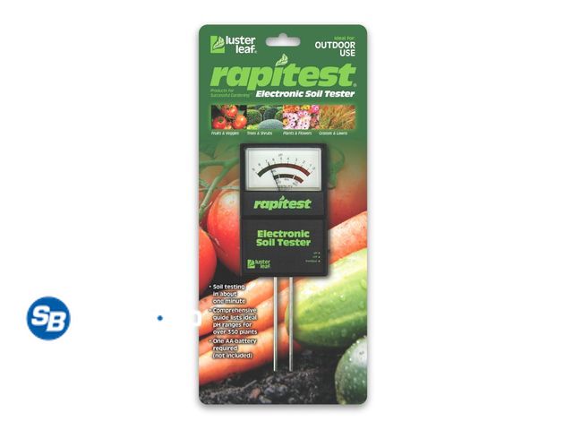 Lot 58-78367 - New Rapitest Electronic Soil Tester - Quick and Accurate pH &amp; Fertility Testing - 3"x6"x12"