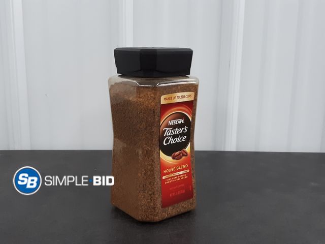 Lot 58-37676 - Nescafe Taster's Choice instant coffee 14 oz - unopened