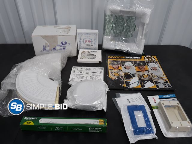Lot 58-35951 - BOX of small amazon items - variety of items - unused