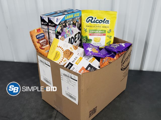 Lot 58-80908 - FOOD LOT! Lot of Various Foods - unopened - expired