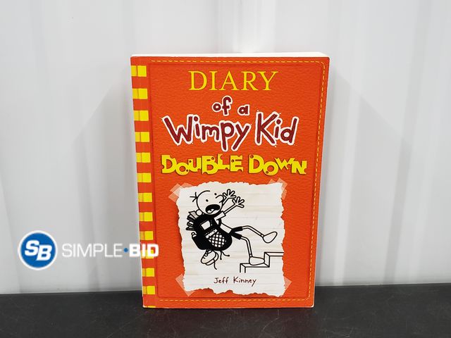 Lot 58-41171 - Diary of a WIMPY KID -- DOUBLE DOWN paperback book - in good condition