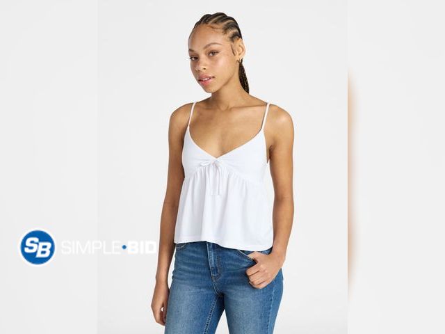 Lot 58-72141 - Lot of (5) New No Boundaries Babydoll Cami Top, Women's - SIZE XS