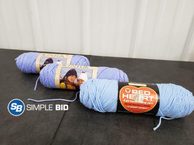 Lot 58-69035 - Lot of (3) Rolls of Yarn