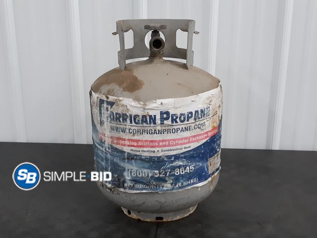 Lot 58-33359 - Propane Tank- FULL Refill Tank, Used