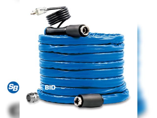 Lot 58-51388 - Camco Freeze Ban Heated Drinking Water Hose - light use - untested - in good condition