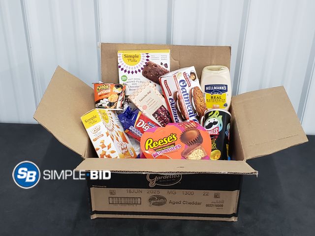 Lot 58-67876 - FOOD LOT! Lot of Various Foods - unopened - expired