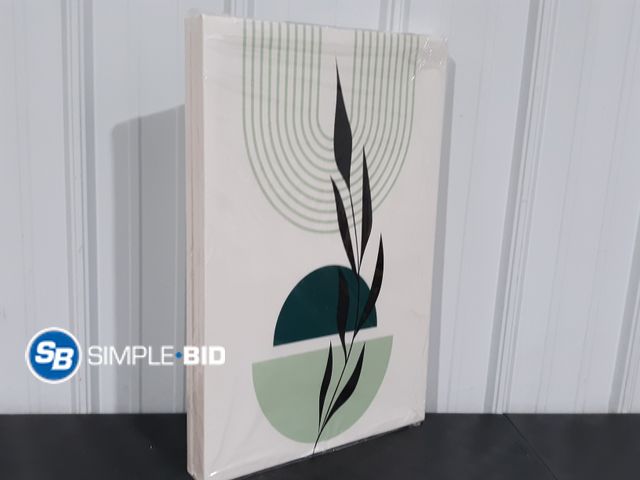 Lot 58-32056 - Set of (3) Canvas Art Prints- Approx 16 x 24" Each