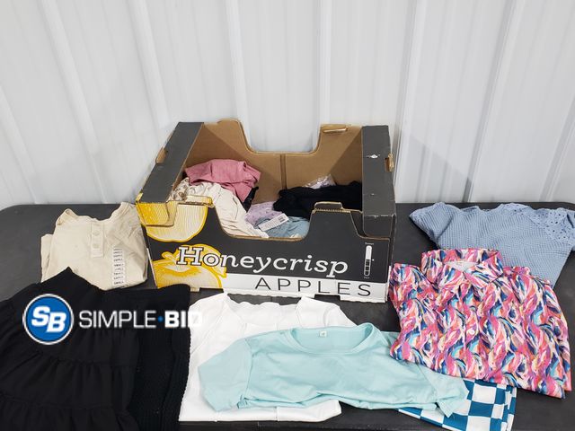 Lot 58-39125 - CLOTHING! Lot of Women, Kids, Men Clothing - variety of styles and sizes - unworn