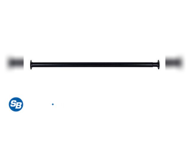 Lot 58-36246 - New Better Homes &amp; Gardens 33–60" Steel Adjustable Closet Rod for Adult, Black