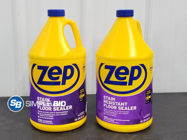 Lot 58-72882 - Lot of (2) New ZEP Stain Resistant Floor Sealer 1 Gallon each