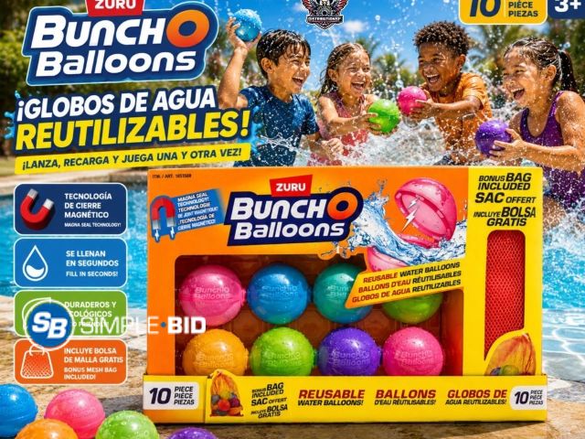 Lot 58-74914 - ZURO! Bunch O Balloons 10 Balloons included with bag - appears unused