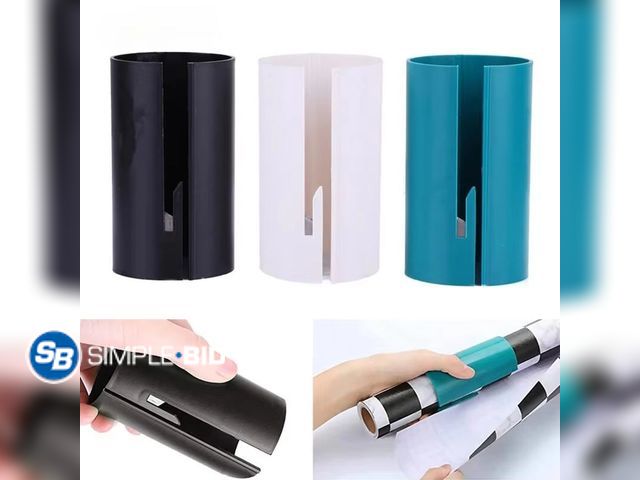 Lot 58-34455 - Set of (3) Christmas Gift Wrapping Paper Cutter Manual Corner Rounder Gift Wrap Paper Cutter Kraft C...