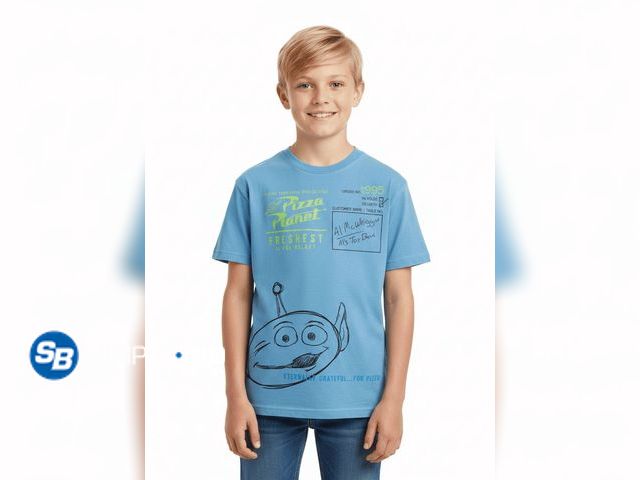 Lot 58-71439 - Toy Story, Boys' Relaxed Mineral Wash Graphic T-Shirt, Size XL - NWT