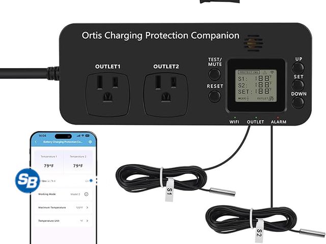 Lot 58-39796 - New WiFi Battery Charging Companion Pairs with Fireproof Bag for Safer Charging, with High-Temperatu...