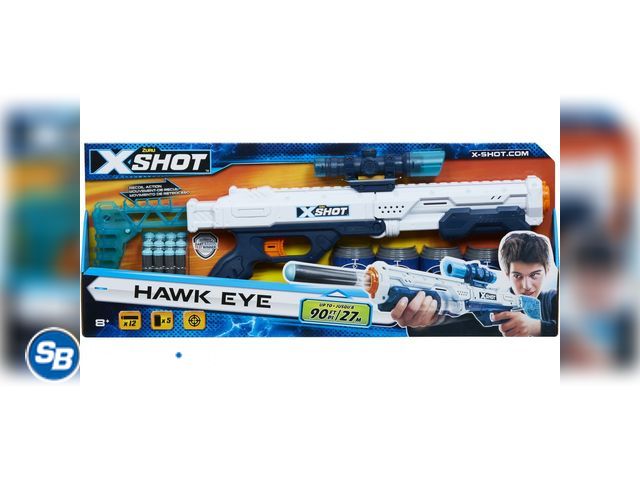 Lot 58-27132 - New Zuru X Shot Hawk Eye