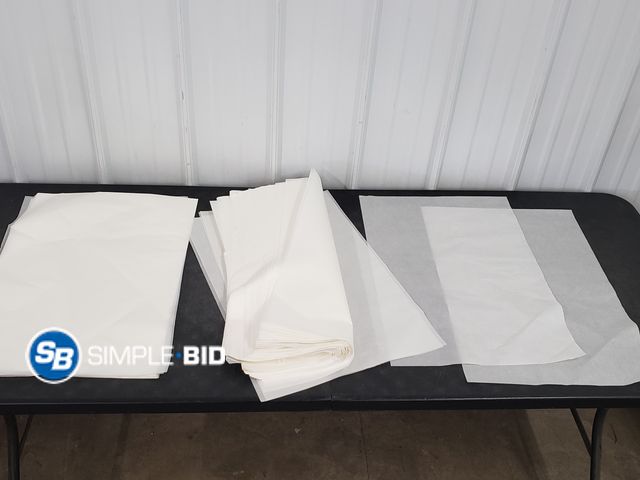 Lot 58-84712 - Large Lot of New White Parchment paper - 16 3/8x24 3/8" - out of box