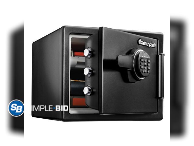 Lot 58-37098 - New SentrySafe SFW082ET Fire-Resistant Safe and Waterproof Safe with Digital Keypad 0.82 Cu. ft. - w...