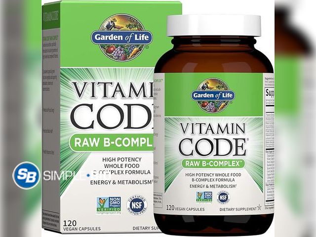 Lot 58-58783 - New Garden of Life Vitamin B Complex, 120 Vegan Capsules, High Potency Vitamins for Energy &amp; Met...