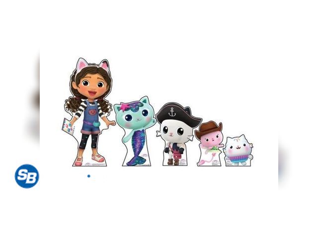 Lot 58-29195 - New Advanced Graphics 3953 Gabbys Dollhouse Cardboard Cutout