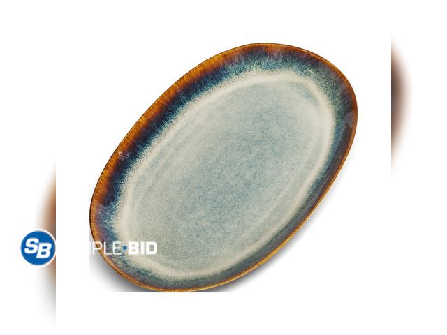 Lot 58-36303 - New Yellowstone Ceramic Oval Platter, Kayce Collection