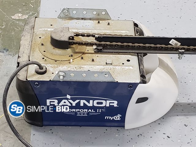 Lot 58-27883 - Raynor Corporal II Garage Door Opener - Used - Works Great - Comes with (2) In Garage Openers, (2) C...