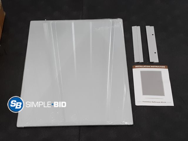 Lot 58-37178 - Vanity Mirror 16" x 28" - frameless - appears unused