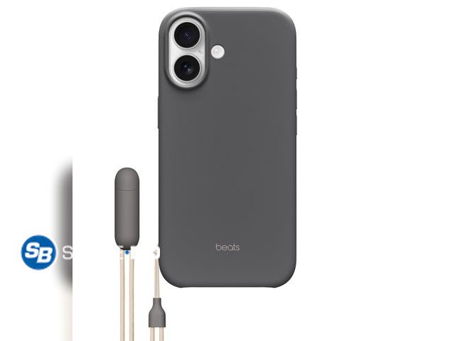 Lot 58-54189 - New Beats iPhone 17 Kickstand Case with MagSafe and Camera Control - Granite Gray