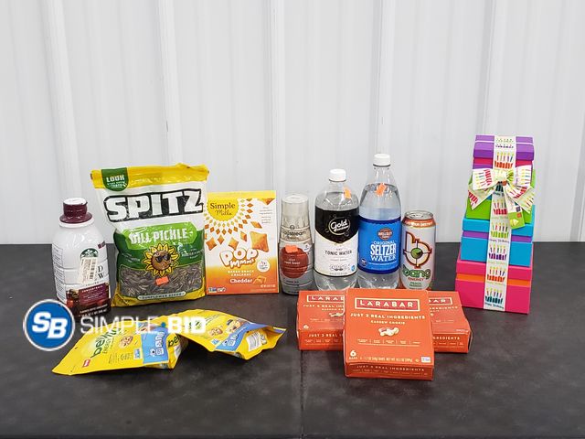 Lot 58-75771 - FOOD LOT! Lot of Various food unopened - expired