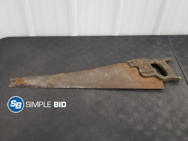 Lot 58-54929 - Vintage Saw