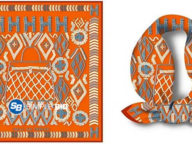 Lot 58-38059 - Lot of (5) New Head Scarf for Women Silk Feeling Neck Scarves Handbag Scarf Lightweight Sleeping Hai...