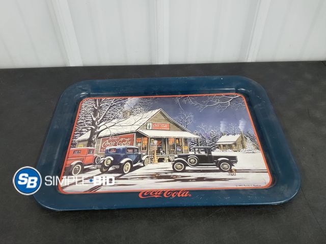 Lot 58-62649 - Metal Decorative Coca-cola Tray
