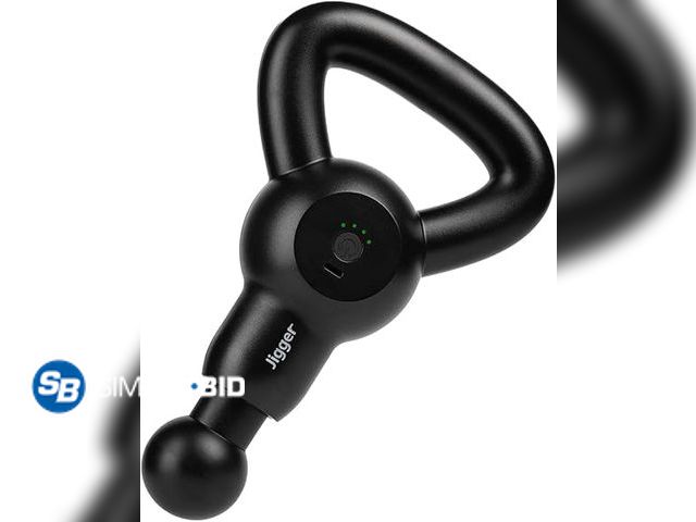 Lot 58-30961 - New Jigger Percussion Massage Gun - Ultra-Quiet, Lightweight and Powerful Deep Tissue Massager with ...