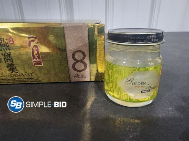 Lot 58-26164 - Top Quality GOLDEN NEST - Swallow Nest Soup - 8 cans unopened