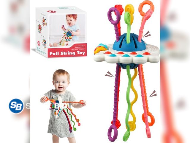 Lot 58-60786 - New Ricarto Baby Montessori Sensory Toys - Toddler Travel Toys Educational Learning Activities - Inf...