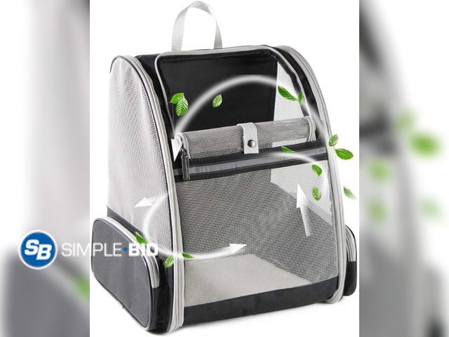 Lot 58-35341 - New Pet Carrier Texsens Innovative Traveler Bubble Backpack for Small Dogs/Cats