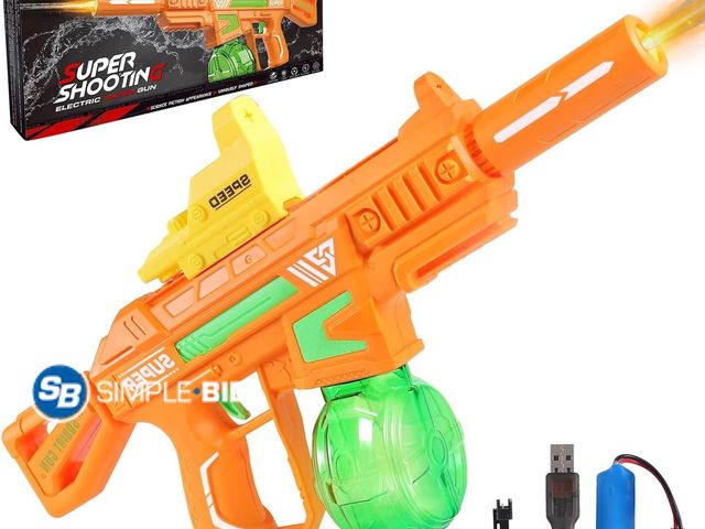 Lot 58-74260 - New Electric Water Gun, Ultimate Battle Blaster Water Guns with Realistic Gun Muzzle Flame High Capa...