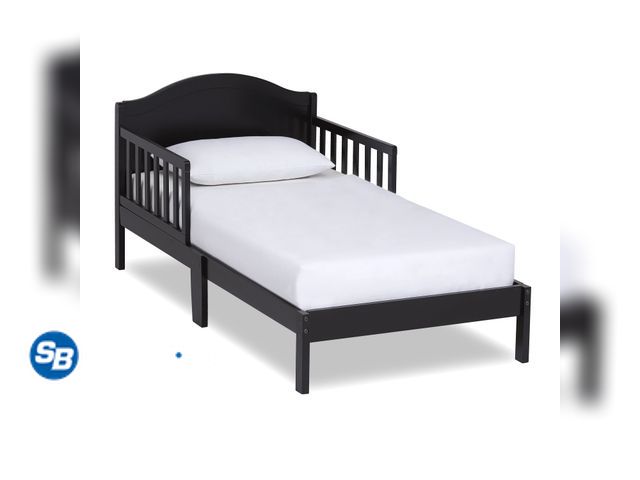 Lot 58-21679 - Dream on Me Sydney Toddler Bed, Black - appears unused in box