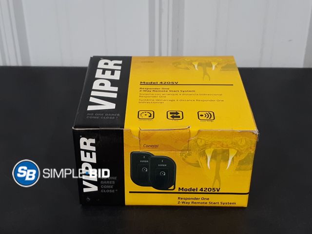 Lot 58-20944 - Viper Model 4205V Responder one 2 Way Remote Start System