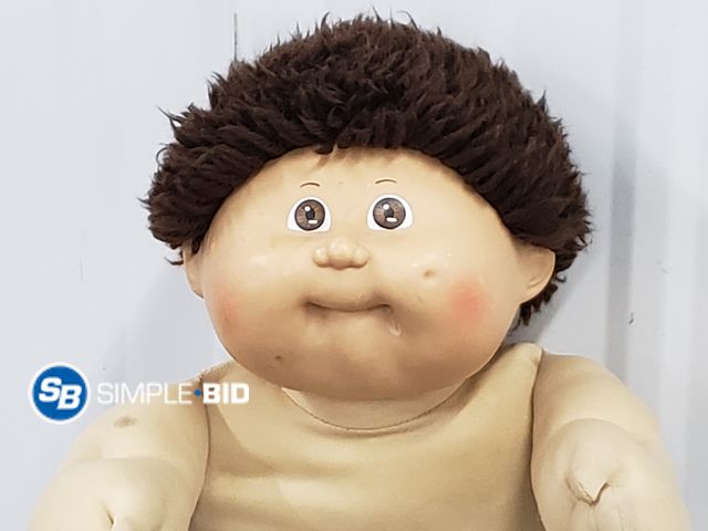 Lot 58-67779 - Vintage Cabbage patch kid doll 1978 1982 - With stamp on back