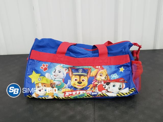 Lot 58-73257 - Ruz 18 Inch Kids Duffel Bag Overnight Carry-On Travel And Sports Bag Paw Patrol -Duty Calls - appear...