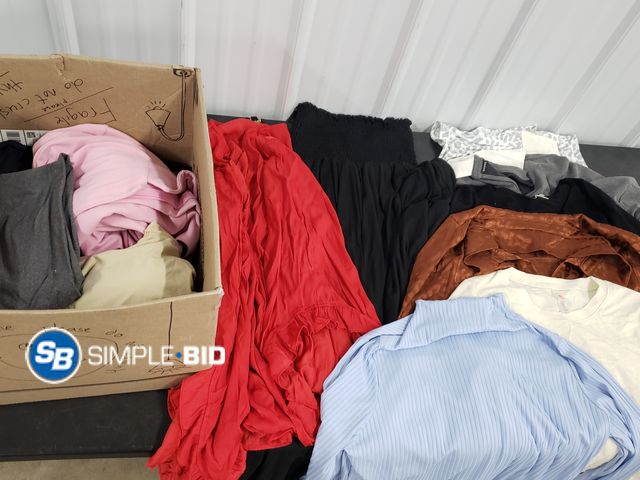 Lot 58-77836 - CLOTHING! Lot of Women's Clothing - variety of styles - Mostly 1xL/2XL - lightly worn to brand new