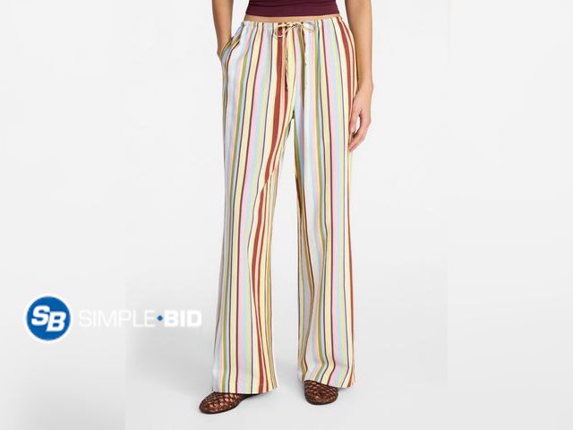 Lot 58-71182 - New No Boundaries Cotton Pull-On Beach Pants - SIZE L