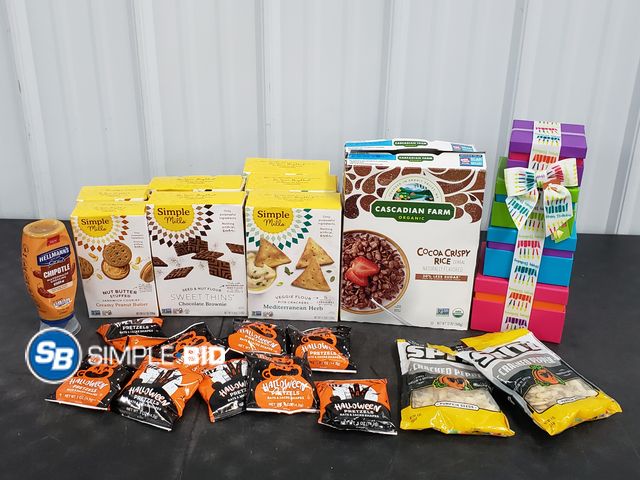 Lot 58-81010 - FOOD LOT! Lot of Various Food - unopened - expired